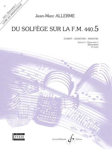 Du solfège sur la F. M. 440.5. Chant, audition et analyse Visuell